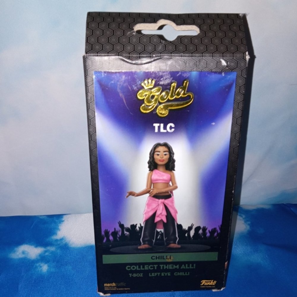 TLC CHILLI - Funko Gold Premium Vinyl 6” Collectible Figure New in box!